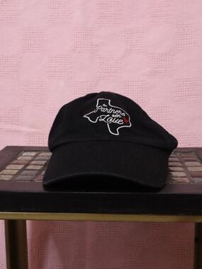 Partners With Love Black Baseball Cap